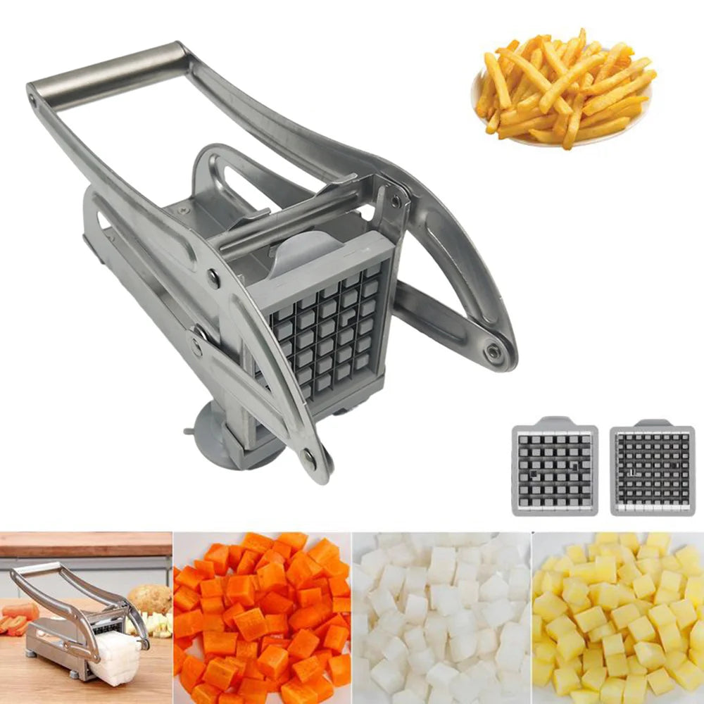 Stilfuld grøntsagshakker i rustfrit stål – Fritzo Gemüseschneider