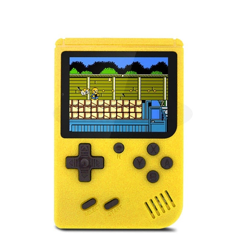 Handhållen retro spelkonsol med 400 inbyggda spel