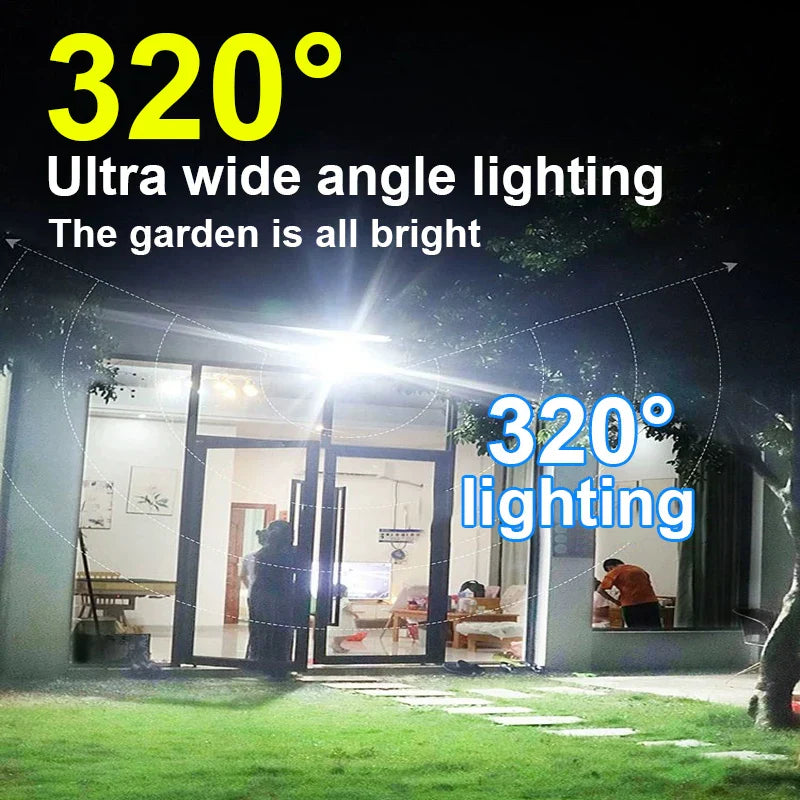 Motion Sense High Lumen Solar Utomhuslampa