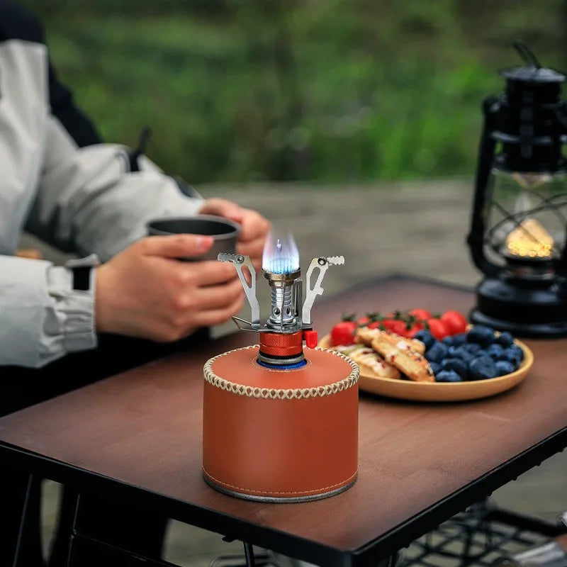 Ultralätt Gasbrännare 3000W - Perfekt för Camping & Friluftsliv