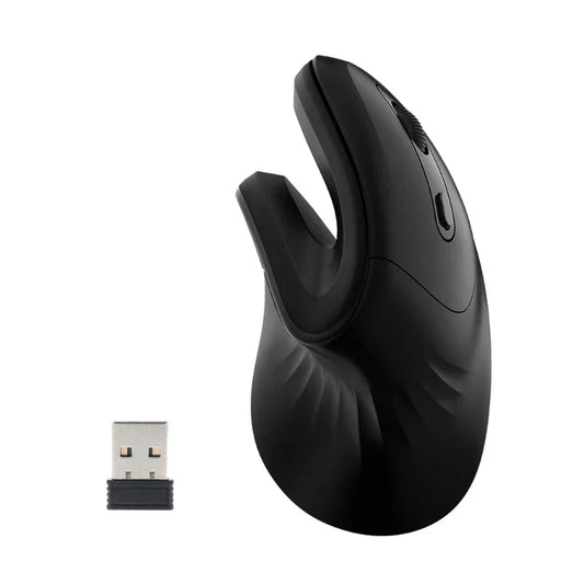 Ergonomisk trådlös vertikal mus
