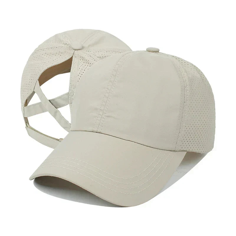 Flexibel och ventilerande sporthatt med justerbar passform – VentCap
