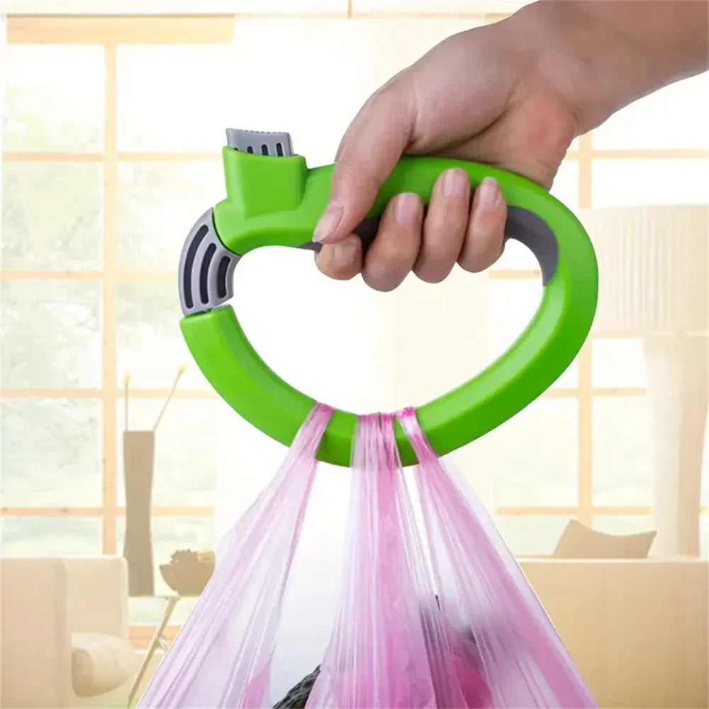 Ergonomisk bærehandtag til indkøbsposer med skridsikkert design