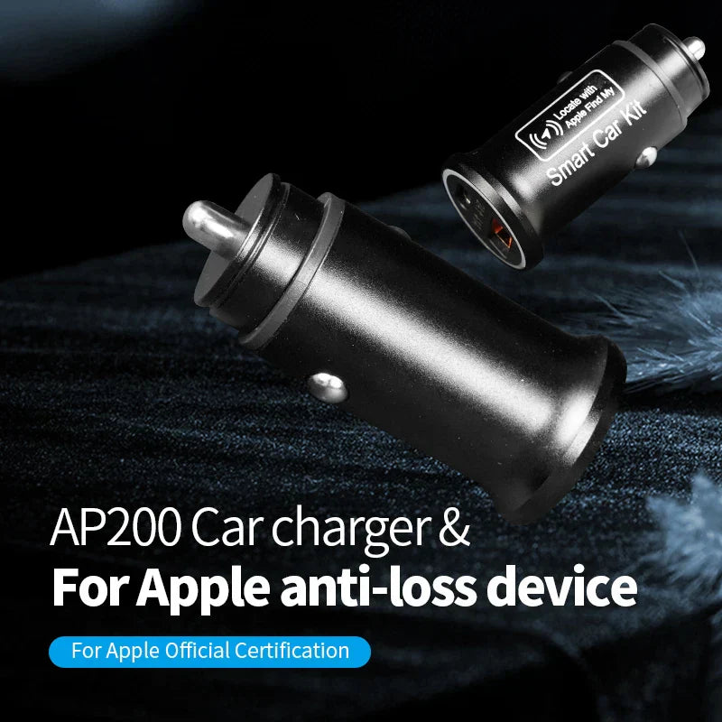 Avancerad GPS Tracker med Laddare och Apple Hitta-kompatibilitet
