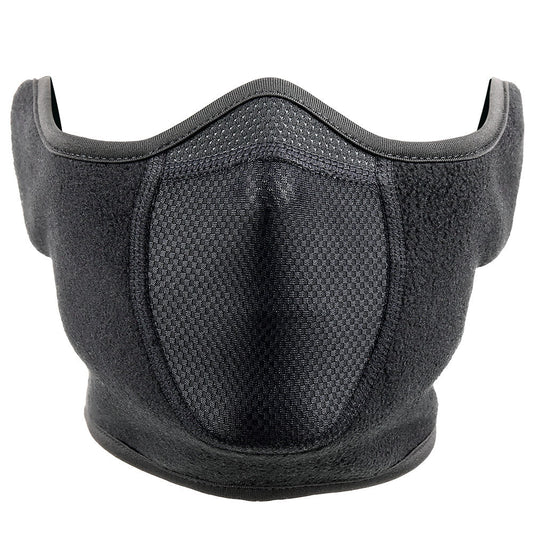 Varm vintermask och halsvärmare