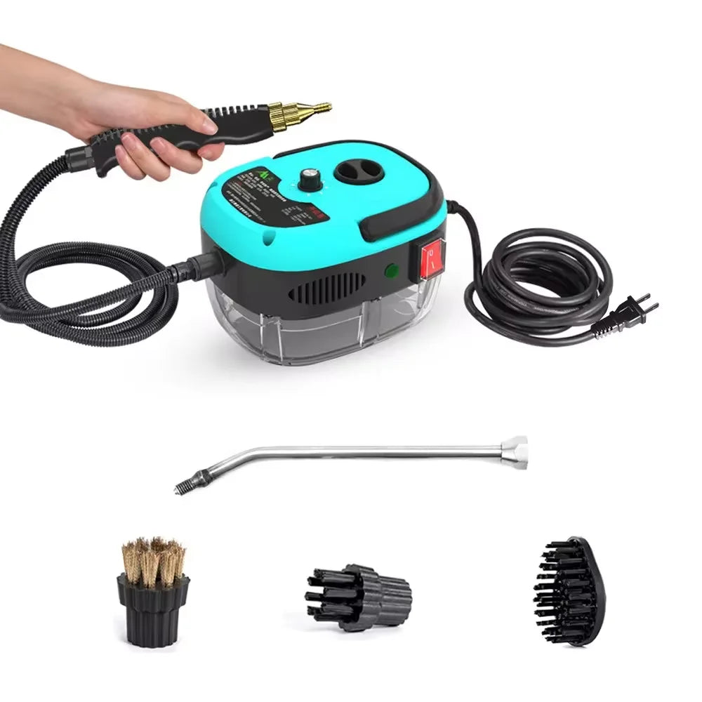 Ångtvätt PowerClean 2500W | 3 Bar Ångsystem för Hemmet