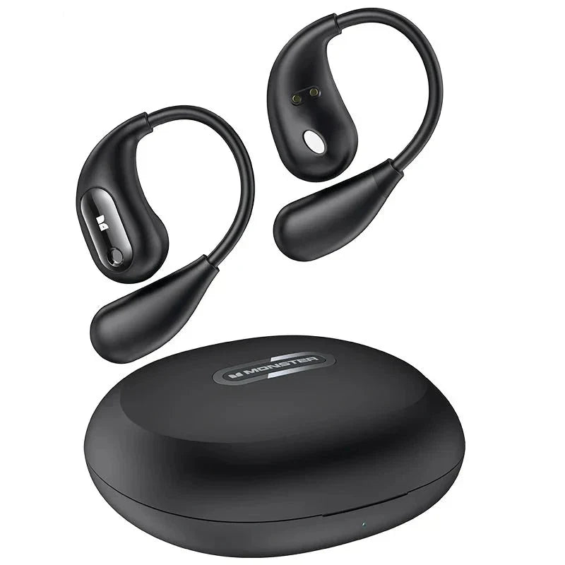Bluetooth Touch-Control Hovedtelefoner med knoglelednings teknologi