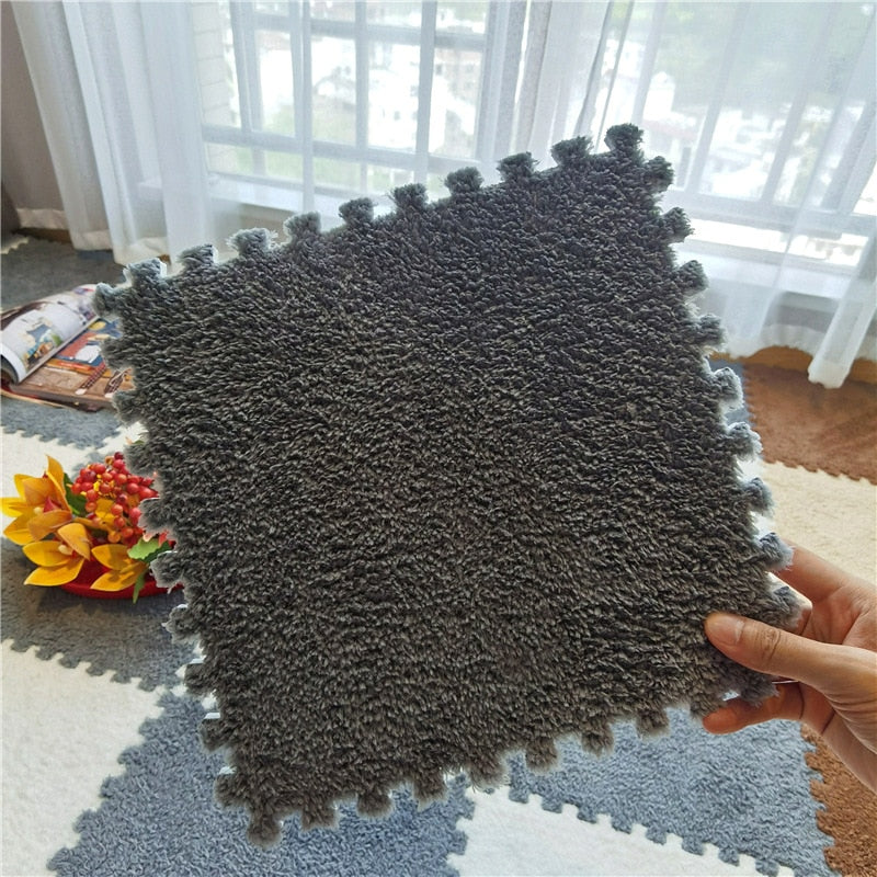 DIY Vinter Plush Puzzle Mat