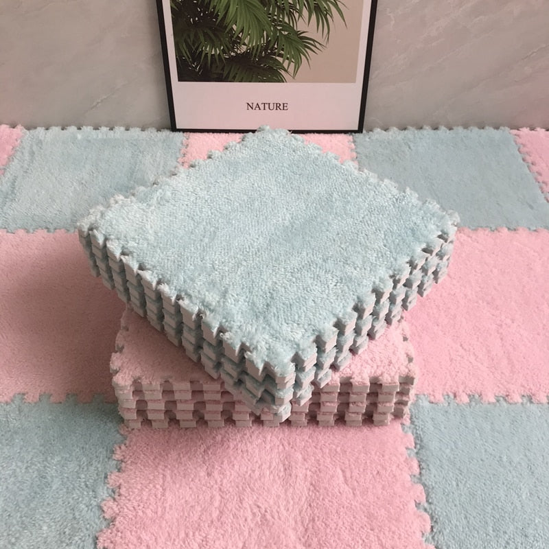 DIY Vinter Plush Puzzle Mat