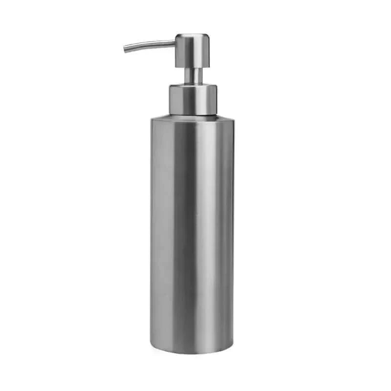 Elegant sæbe dispenser i rustfrit stål - 250ml/350ml/550ml håndpumpe