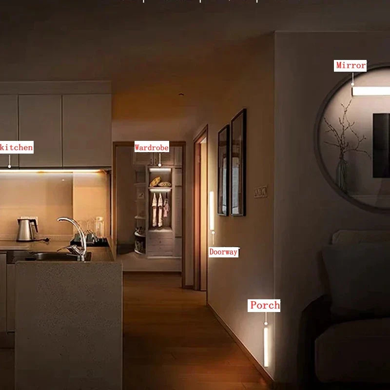 Trådlös LED-lampa med rörelsesensor - SmartGlow