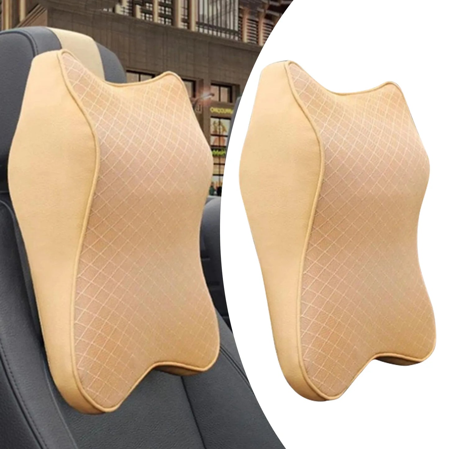 Ergonomisk Nakkepude til Bil - Optimal Komfort på Farten