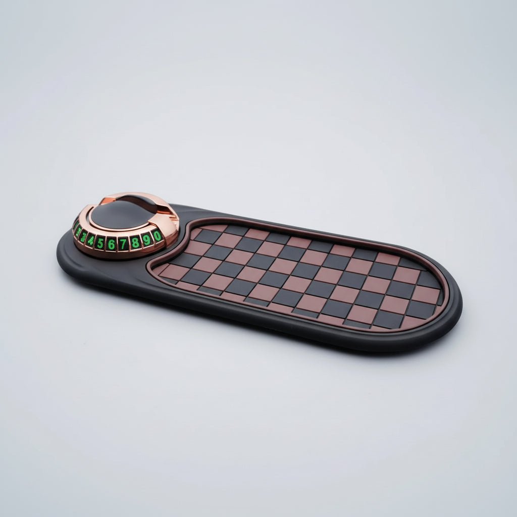 Universal Anti-Slip Dashboard Mat med 360° Telefonholder