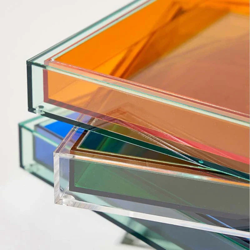 Acryl Servering Bakke i Farver - Pop Design