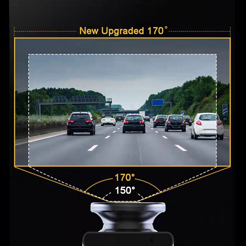 Drive Assist Nattseende Vidvinkel Dash Cam