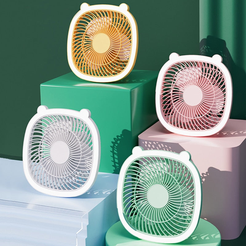 Kompakt Easy Mini Nattelygte USB Air Cooler