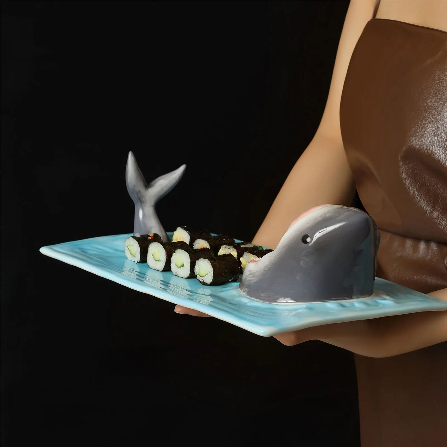 Shark Bite Sushi Serveringsfad