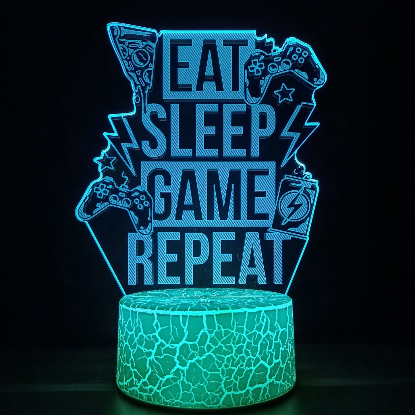 Eindhoven Gaming Natbordlampe – Skab en magisk stemning i soveværelset
