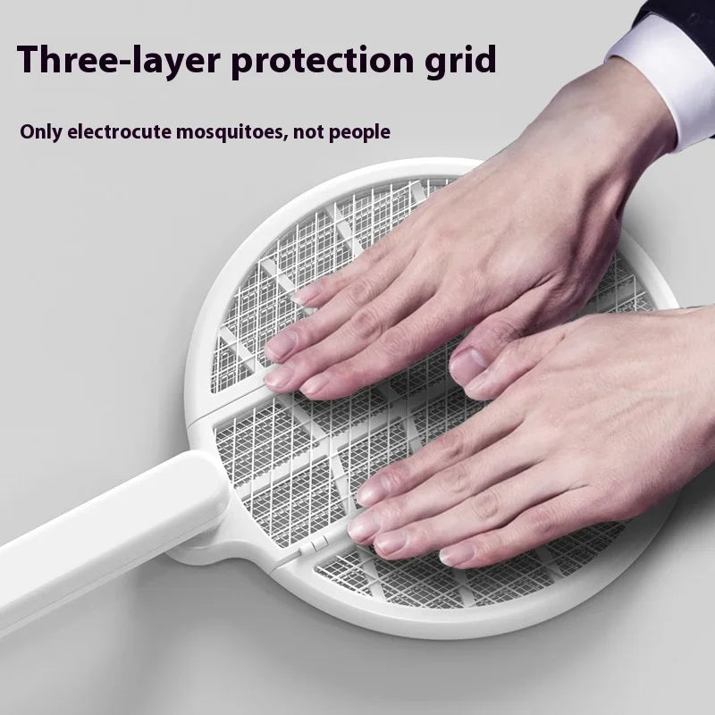 Foldbar Automatisk Lampe Myg Zapper Racket