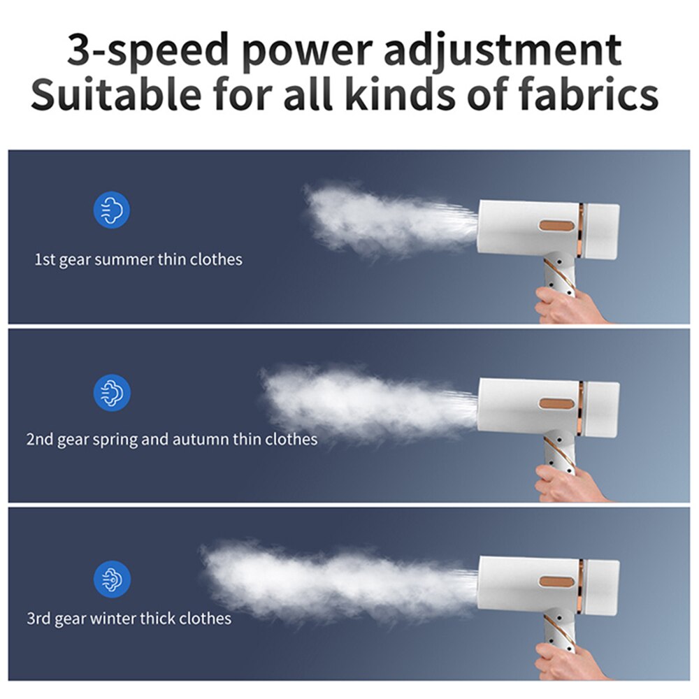 Turbo Heat Bærbar Dampstrygejern