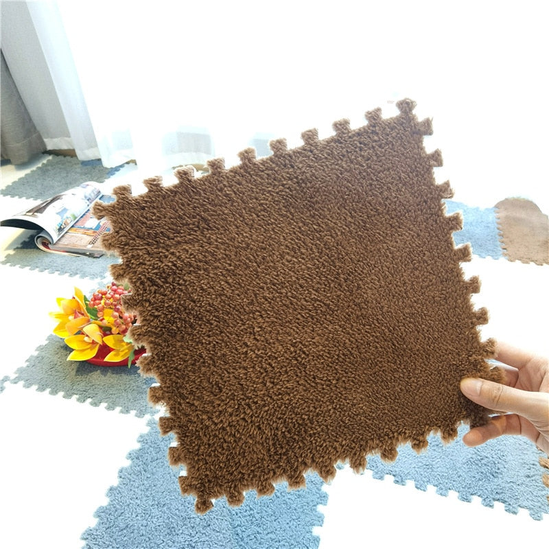 DIY Vinter Plush Puzzle Mat