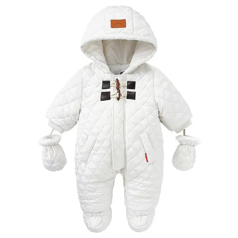 Varm og Komfortabel Babyflyverdragt i Velour