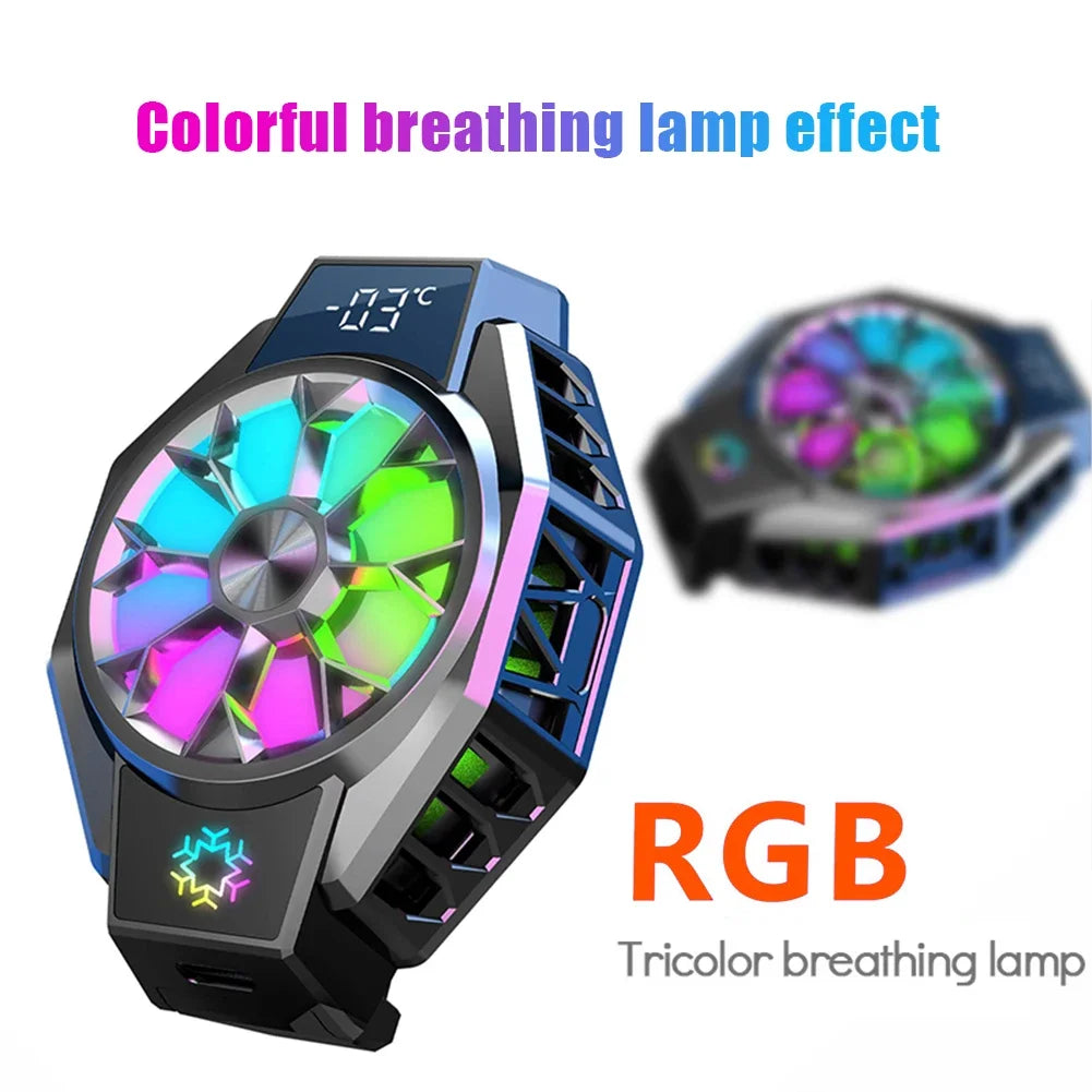 Mini Bærbar Halvleder Køleventilator