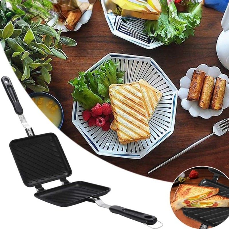 Dubbelsidig Non-Stick Smörgåsjärn