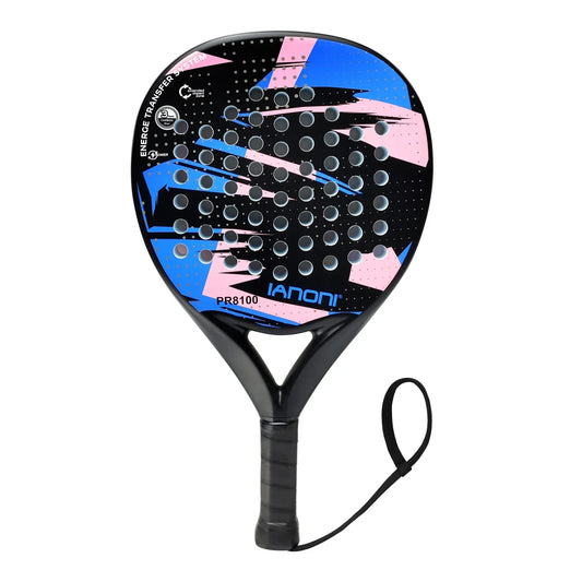 Letthåndteret Padelbat i kulfiber, EVA kerne for præcision og styrke