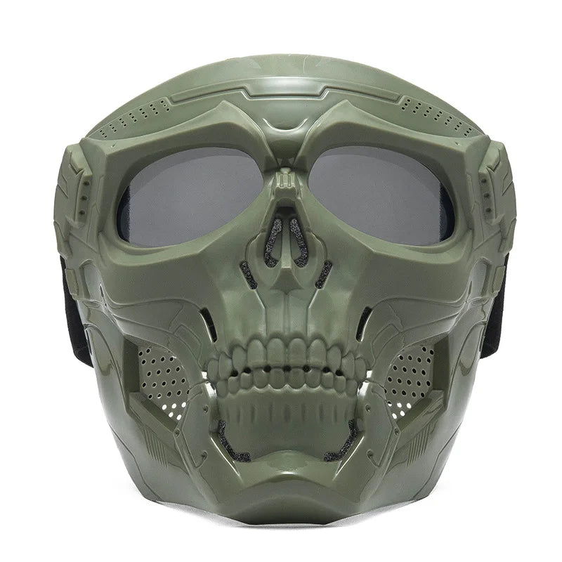 Skull Horror Off-Road Motorcykelmask