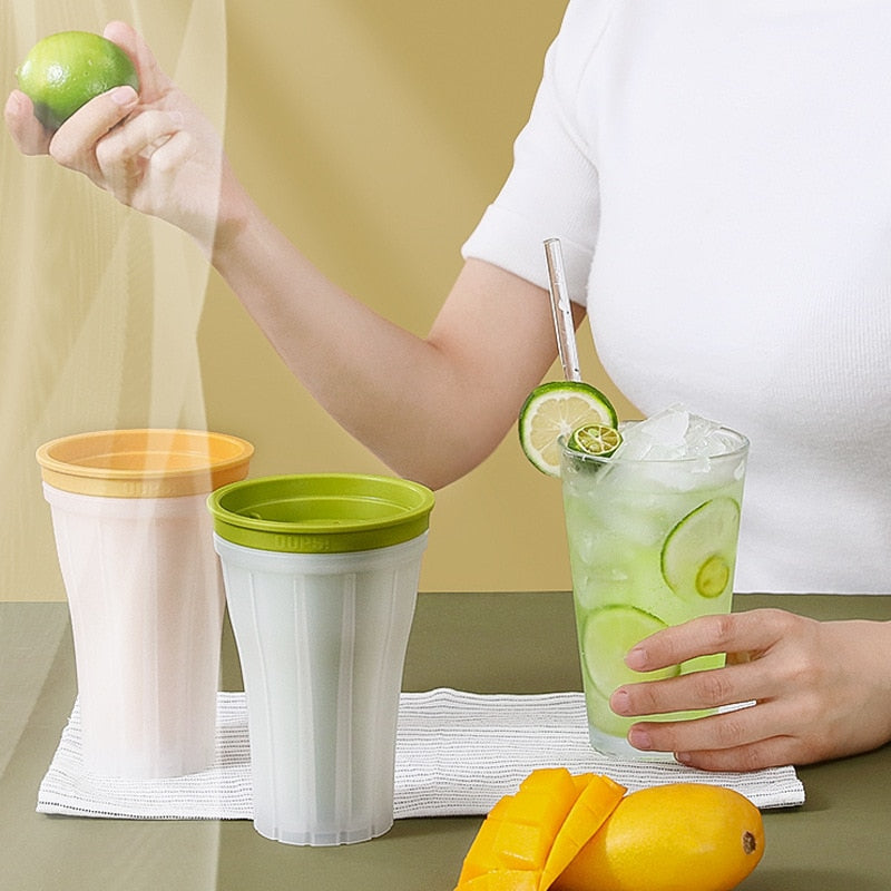 DIY Smoothie Dobbelt Lag Ismaskine Kop