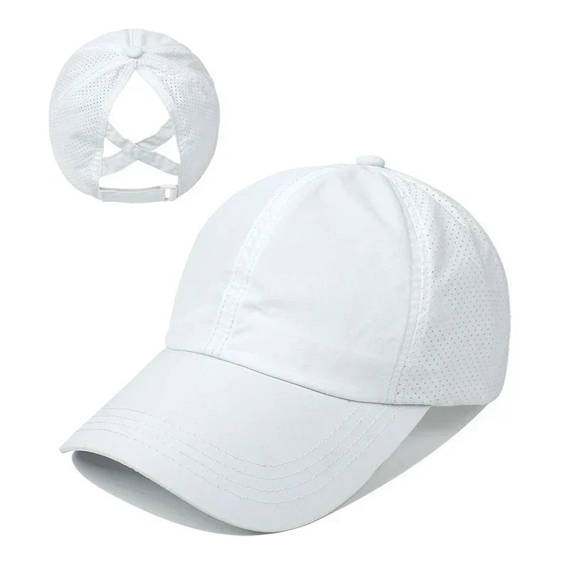 Flexibel och ventilerande sporthatt med justerbar passform – VentCap