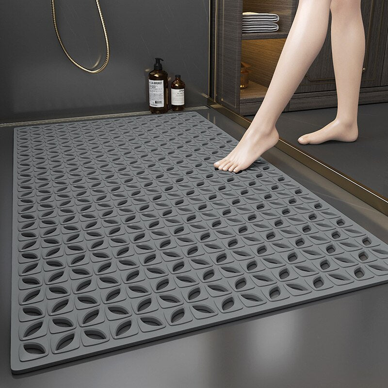 Anti-Slip Hule Ude Vandtæt Badeværelse Mat