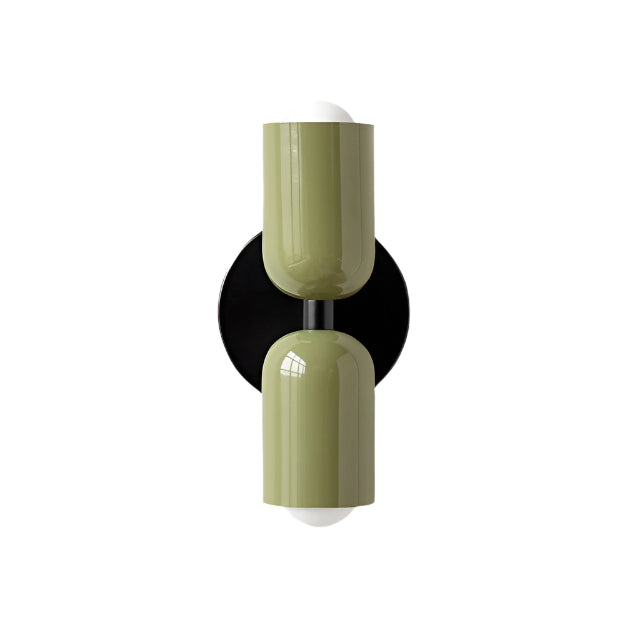 Tvåfärgad LED-vägglampa för modern inredning - Elegant design