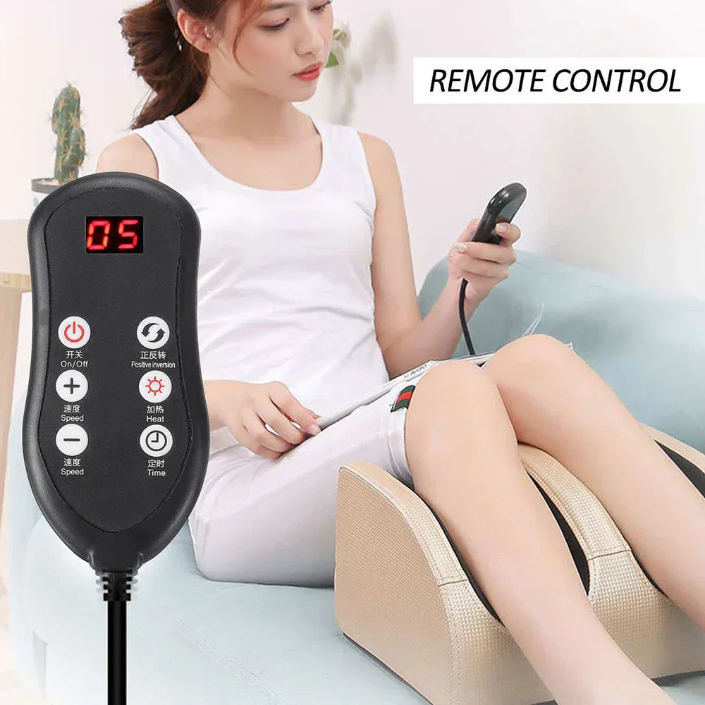 Elektrisk Fodmassageapparat med Varme og Shiatsu Terapi