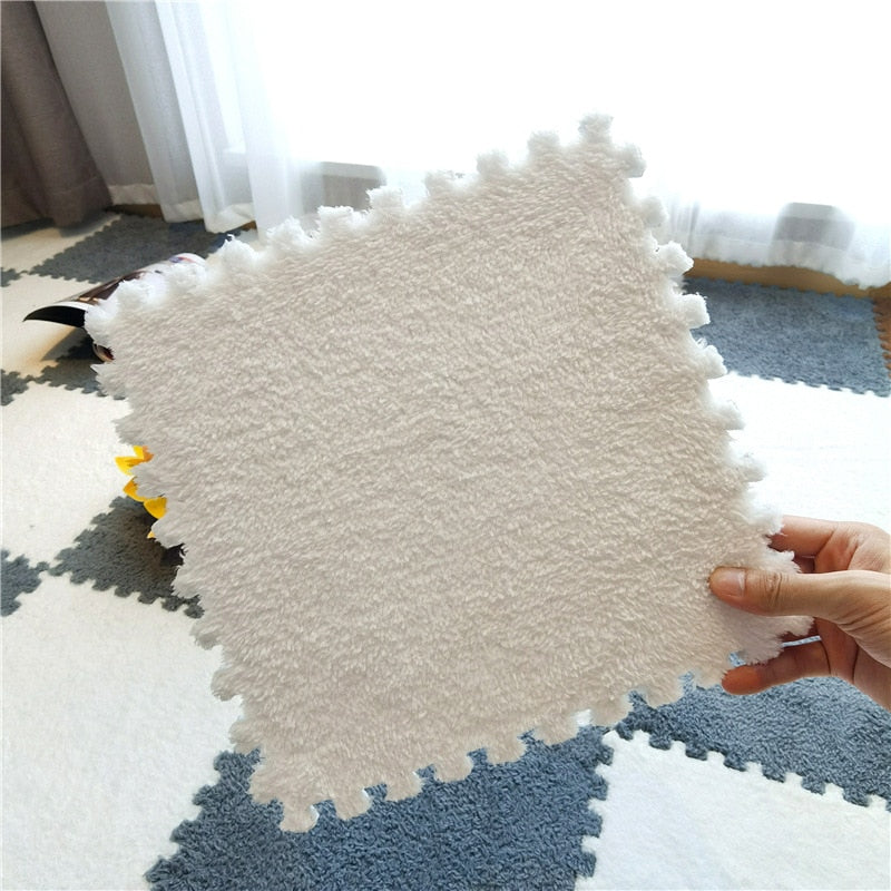 DIY Vinter Plush Puzzle Mat
