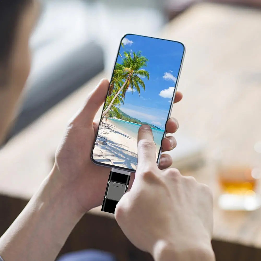 Hurtig Dataoverførsel USB-C Flashdrev til iOS og Android
