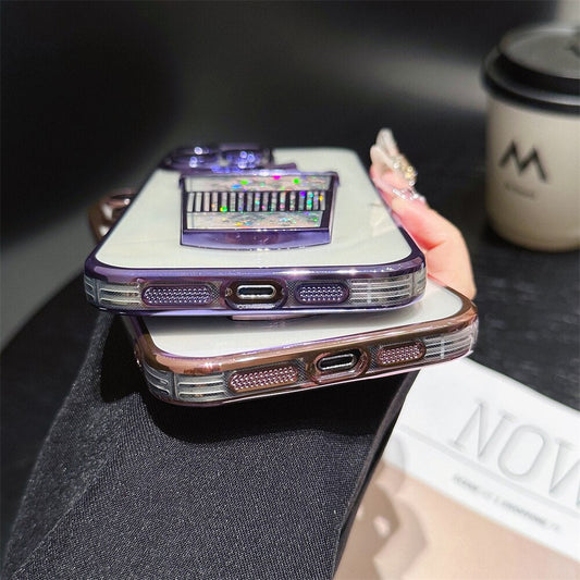Glitter Stjärna Telefonfodral till iPhone