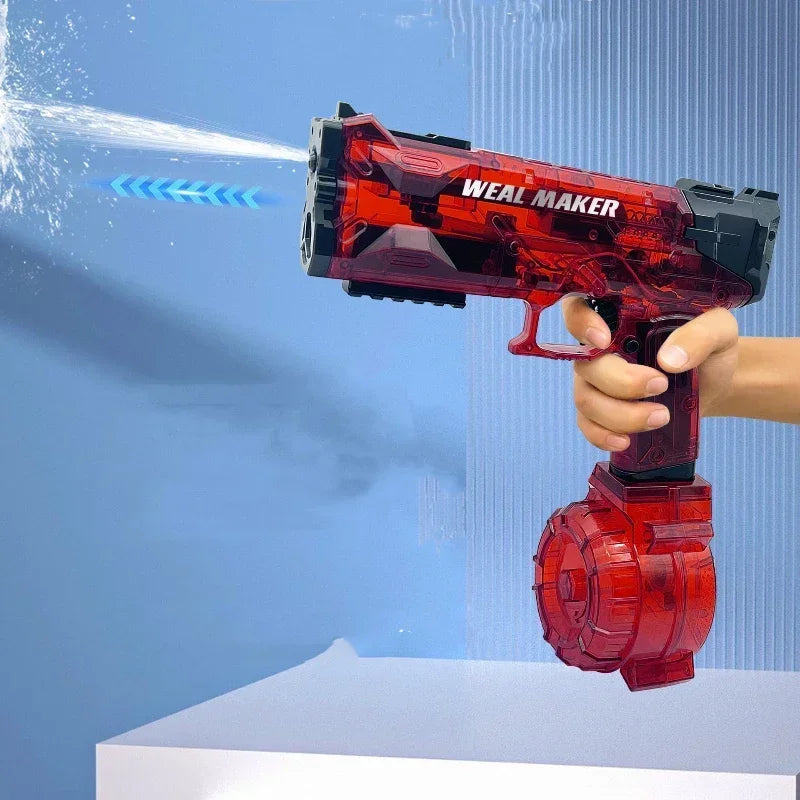 AquaBlast Pro - Uppladdningsbar vattenpistol för oändligt roligt