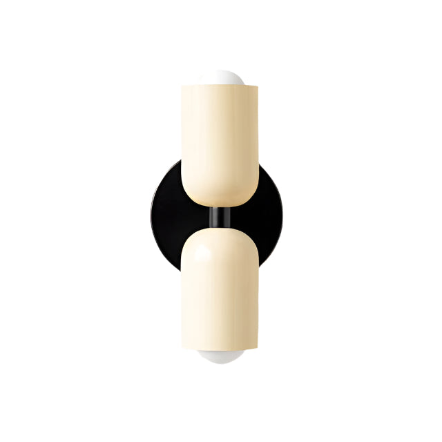 Tvåfärgad LED-vägglampa för modern inredning - Elegant design