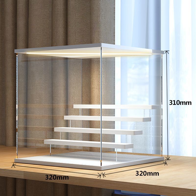 Akryl displaybox med belysning – Enkel design