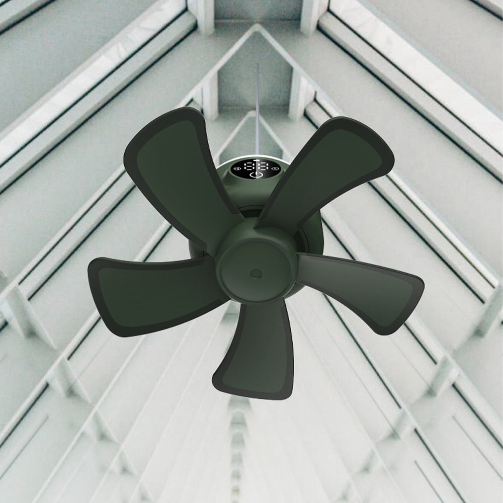 Hjem Cooler Bærbar Genopladelig RC Hængende Ventilator Lampe