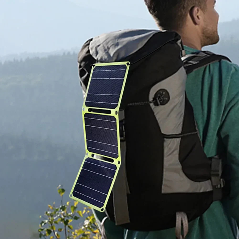 EnergiserPro Solcelle Foldbar Oplader | Effektiv bærbar energikilde