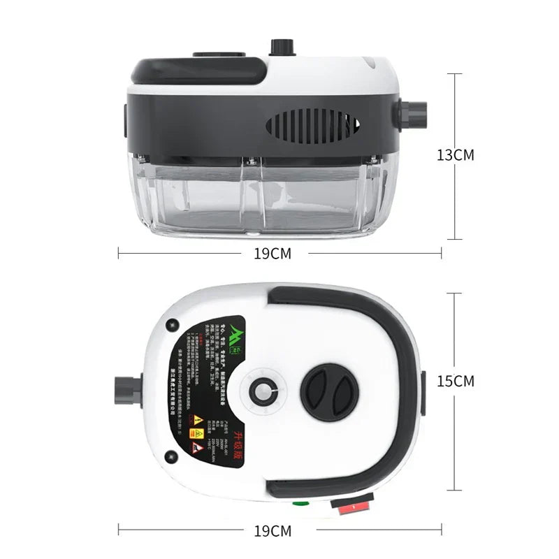 Ångtvätt PowerClean 2500W | 3 Bar Ångsystem för Hemmet