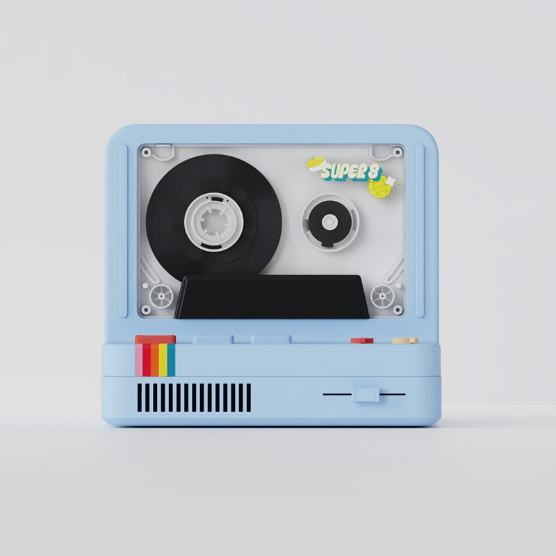 Nostalgisk Natt Klassisk Kassett Bluetooth Högtalare
