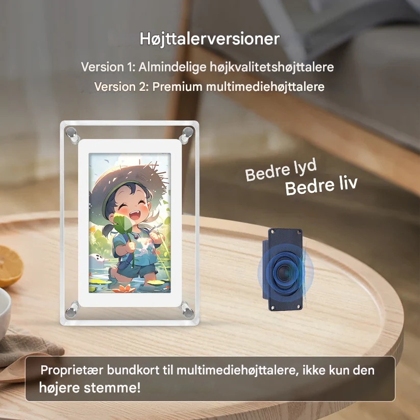 Digital videofotoramme | HD Memory Frame