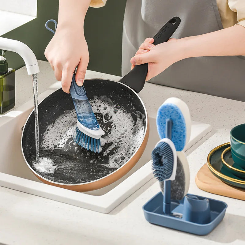 Pot Pan Scrubber Ultimativ Rengøringssæt