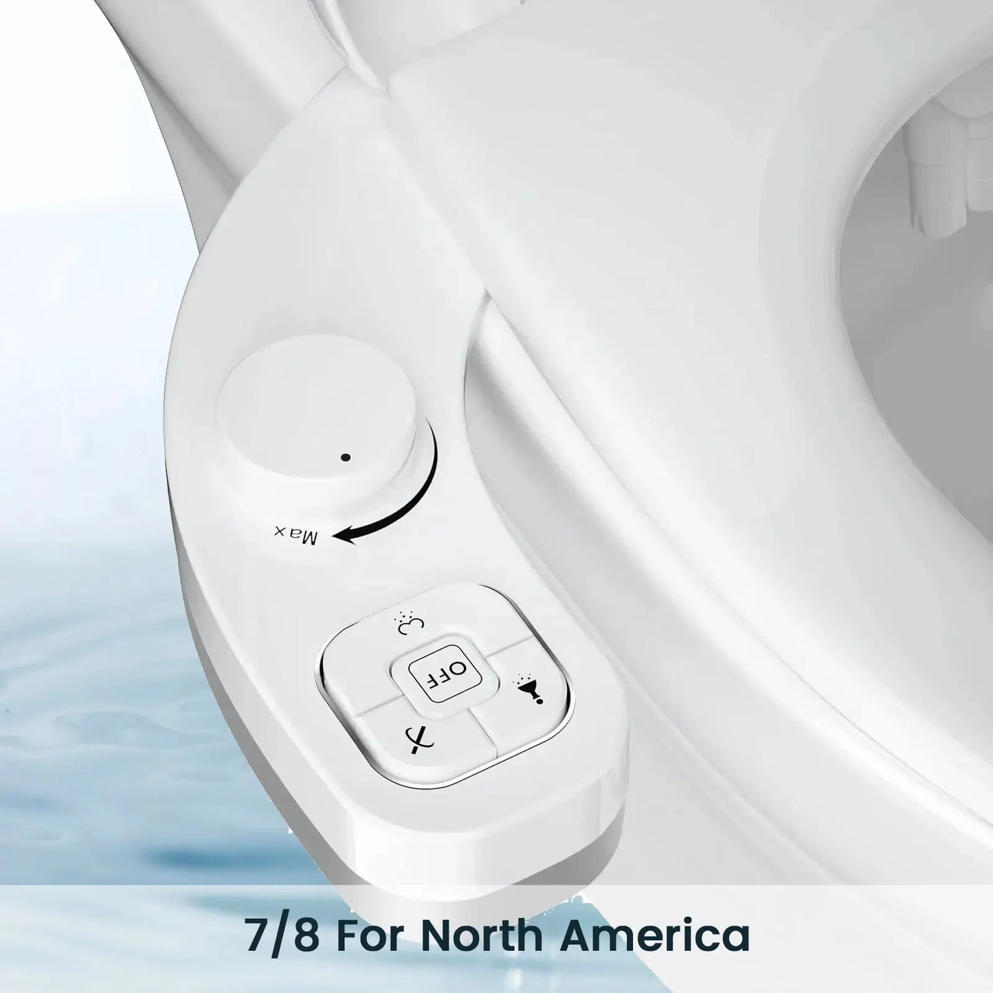 Selvrensende Dual Dyse Ren Hygiejne Bidet