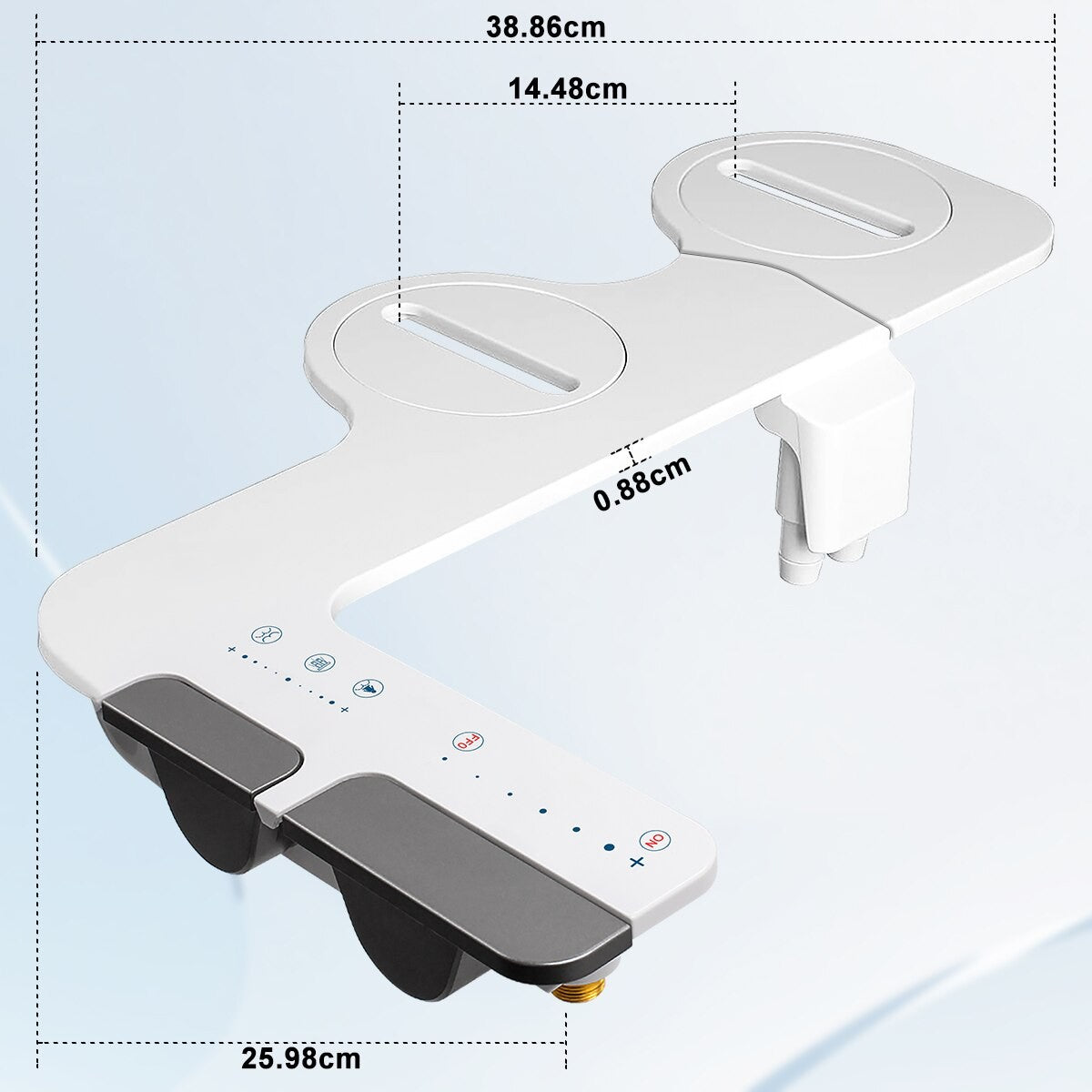 Ultra-Tynd Selv-Rengørende Ultimate Bidet