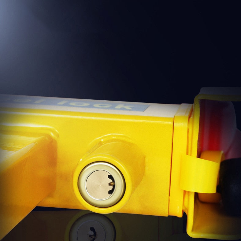 Tyverisikret bil dæk lås